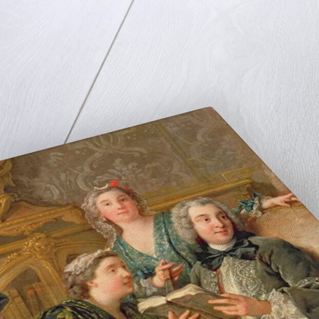 The Reading from Moliere, c.1728 by Jean Francois de Troy