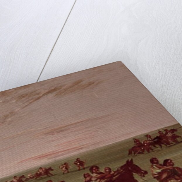 Red Indians using the Travois by George Catlin