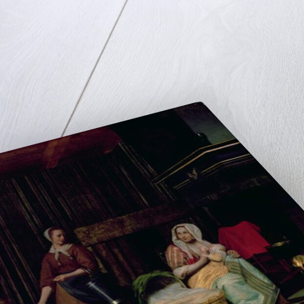 Woman with child and maid, 1663-65 by Pieter de Hooch