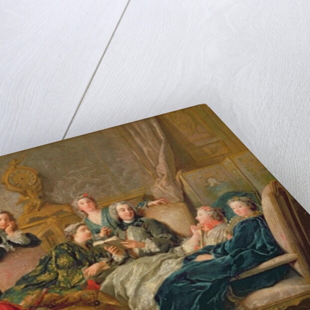 The Reading from Moliere, c.1730 by Jean Francois de Troy