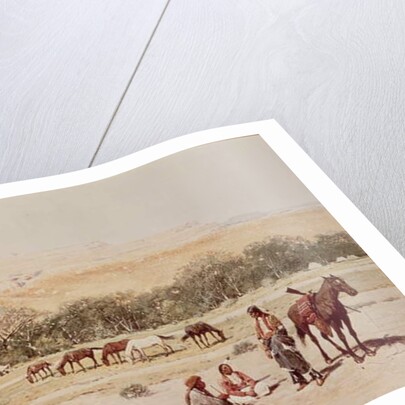 Indian Encampment, Denver, Colorado by Henry Francois Farny