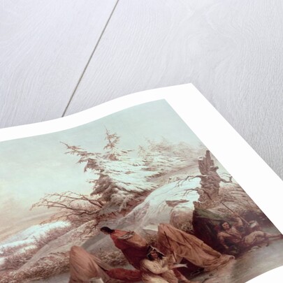 Spearing Fish in Winter by Captain Seth Eastman