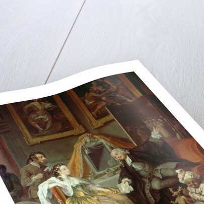 Marriage a la Mode: IV - The Toilette, c.1743 by William Hogarth