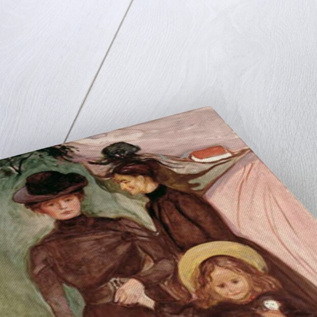 The Family on the Road c.1903 by Edvard Munch