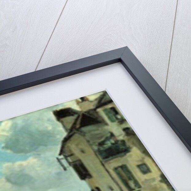 View of Pontoise: Quai au Pothuis, 1868 by Camille Pissarro