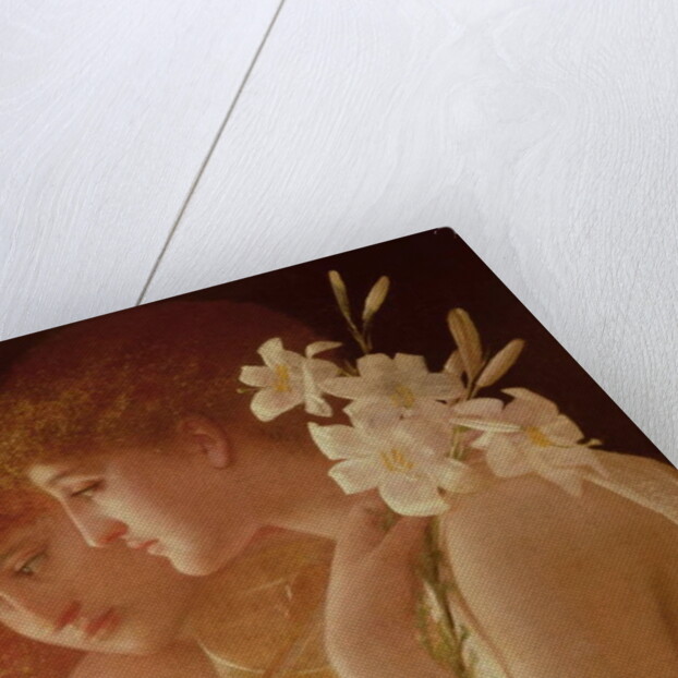 Two Angels, c.1870 by Charles Francois Sellier