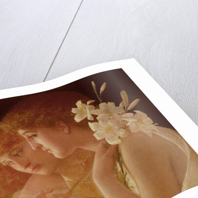 Two Angels, c.1870 by Charles Francois Sellier