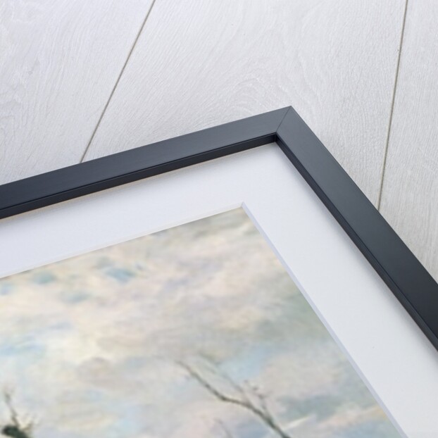 View of Montmartre from the Cite des Fleurs, Les Batignolles, 1869 by Alfred Sisley