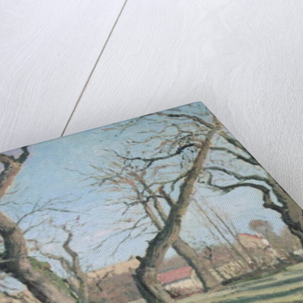 Chestnut Trees at Louveciennes, 1872 by Camille Pissarro