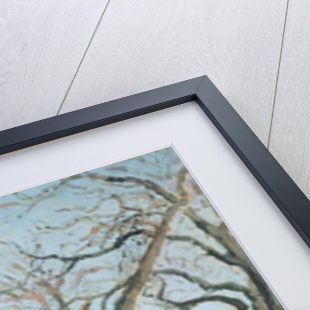 Chestnut Trees at Louveciennes, 1872 by Camille Pissarro