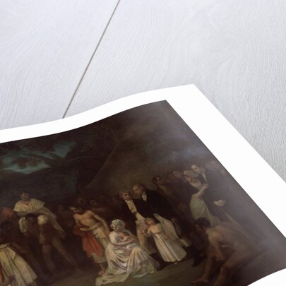 The Cession of the District of Matavai in the Island of Otaheite to Captain James Wilson for the use of the Missionaries Sent Thither by that Society in the Ship Duff by Robert Smirke