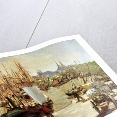 The Port of Bordeaux, 1871 by Edouard Manet
