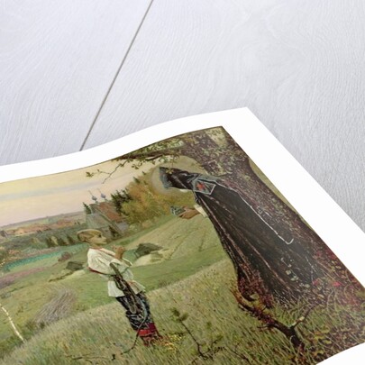 The Vision of the Young Bartholomew, 1889-90 by Mikhail Vasilievich Nesterov