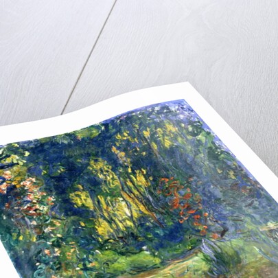 Corner of the pond in Giverny, 1917 by Claude Monet