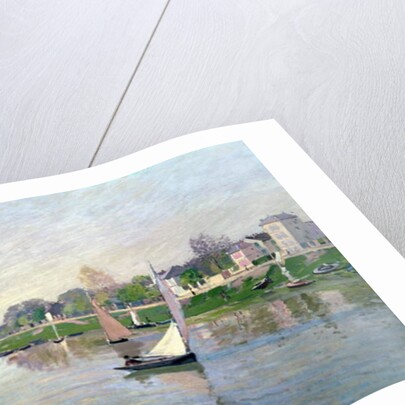 rhe Seine at Argenteuil, 1872 by Alfred Sisley