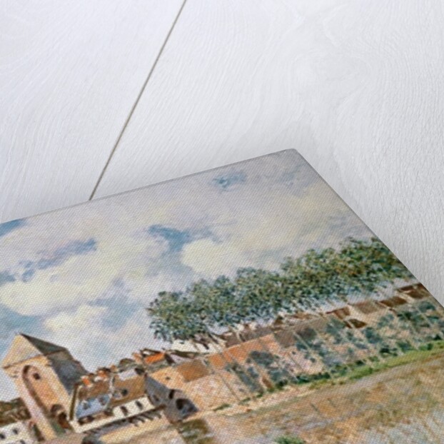 Moret-sur-Loing, the Porte de Bourgogne, 1891 by Alfred Sisley