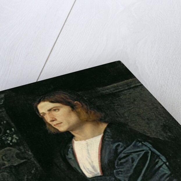 Young Man with Cap and Gloves, c.1515 by Titian