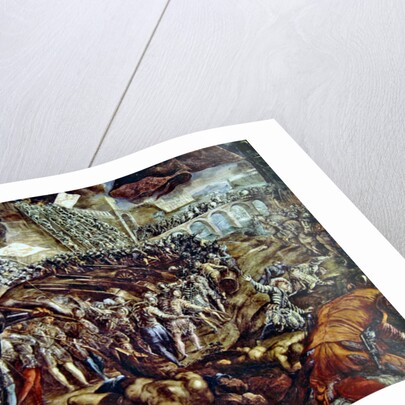 The Capture of Parma, c.1570 by Jacopo Robusti Tintoretto