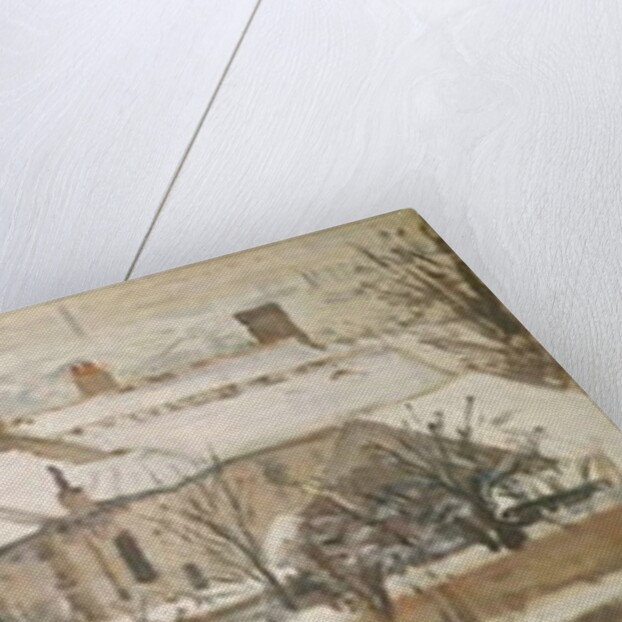 Winter, 1872 by Camille Pissarro