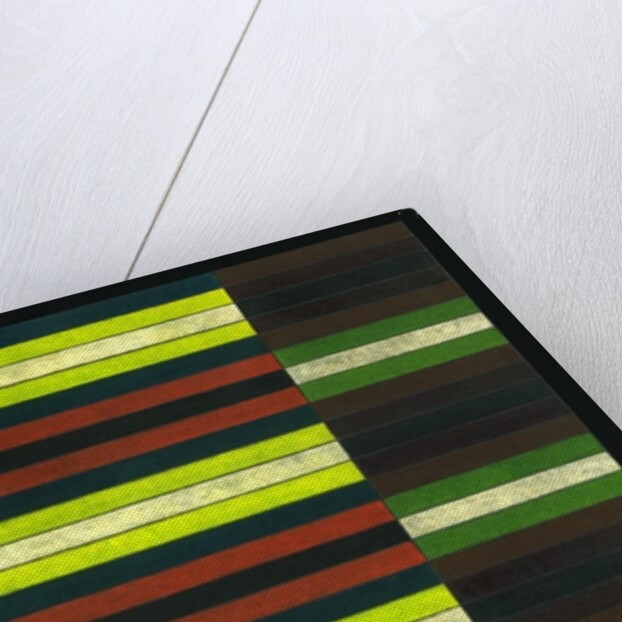 STRIPED TRIPTYCH No.6, 2003 by Peter McClure