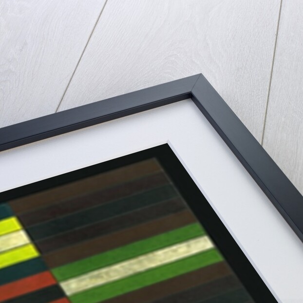 STRIPED TRIPTYCH No.6, 2003 by Peter McClure