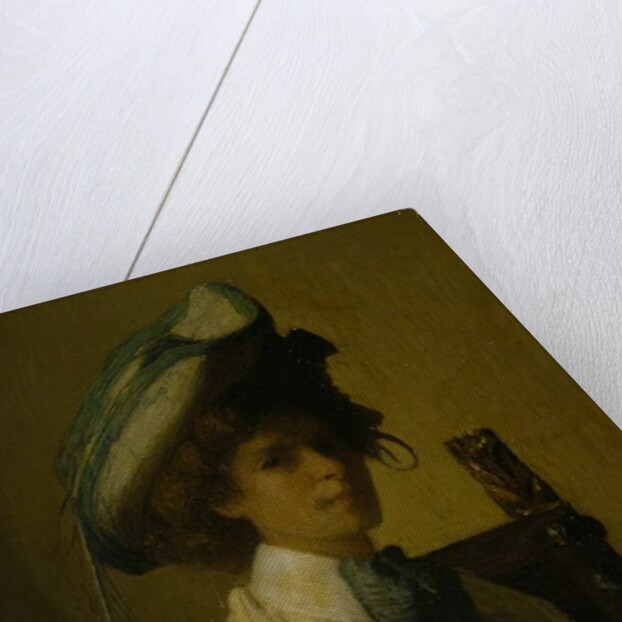 The Peacock Feather, c.1907-08 by Julian Alden Weir