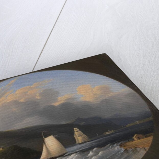 Cornwall Landing, Hudson River, 1851 by Edmund C. Coates