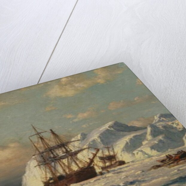 Caught in the Ice Floes, after 1870 by William Bradford