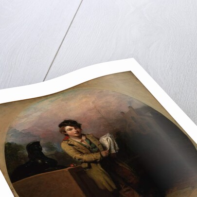 News Boy, 1841 by Henry Inman