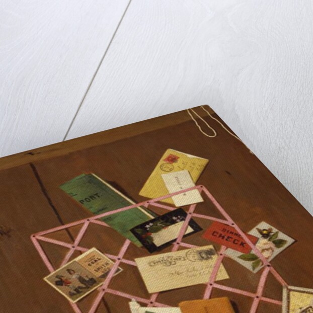 Office Board for Smith Brothers Coal Company, 1879 by John Frederick Peto