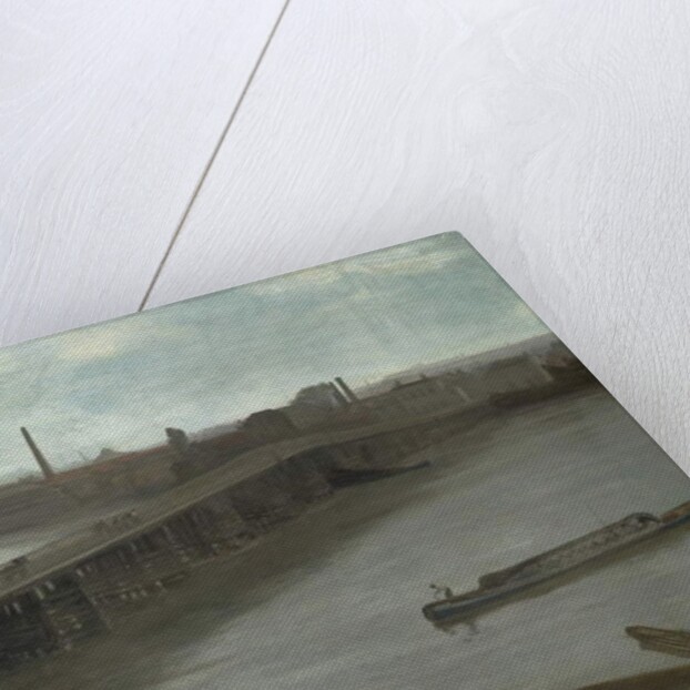 Brown and Silver: Old Battersea Bridge, 1859-63 by James Abbott McNeill Whistler