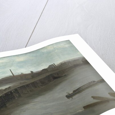 Brown and Silver: Old Battersea Bridge, 1859-63 by James Abbott McNeill Whistler