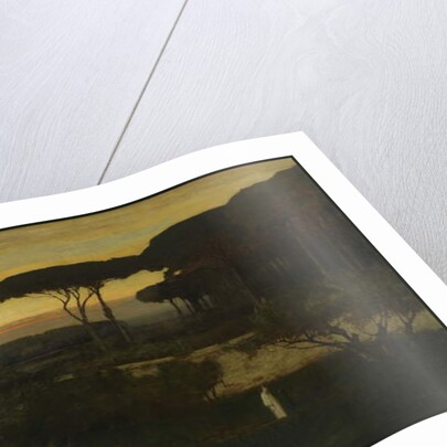 The Monk, 1873 by George Snr. Inness