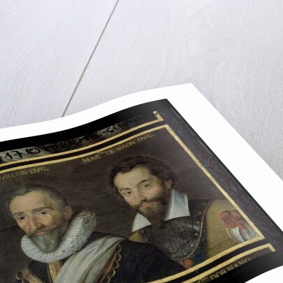 Henri de la Tour d'Auvergne Duke of Bouillon and Charles de Gontaut Duke of Biron, 1617-38 by French School