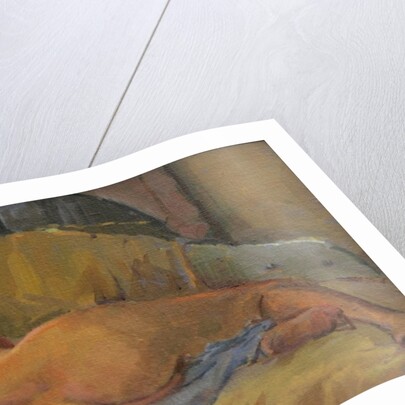 Nude on chaise longue, 2009 by Pat Maclaurin