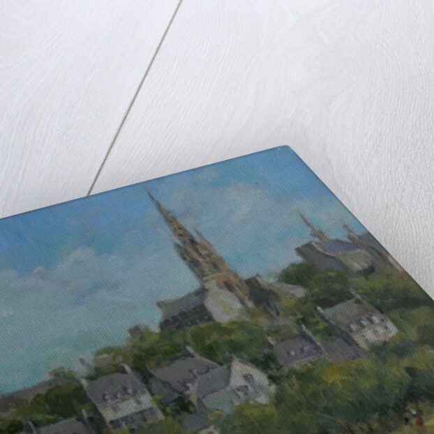 Pont Croix, Brittany, 2007 by Pat Maclaurin