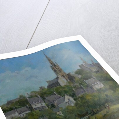 Pont Croix, Brittany, 2007 by Pat Maclaurin