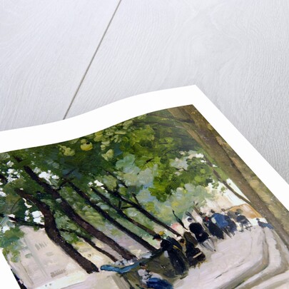 The Book Market Left Bank, Paris, c.1900 by Patrick William Adam