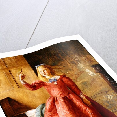 Girl with Linnet, 1865 by James Archer