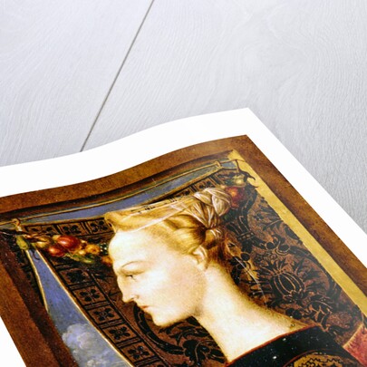 Portrait in Profile, 1917 by Theodor Baierl