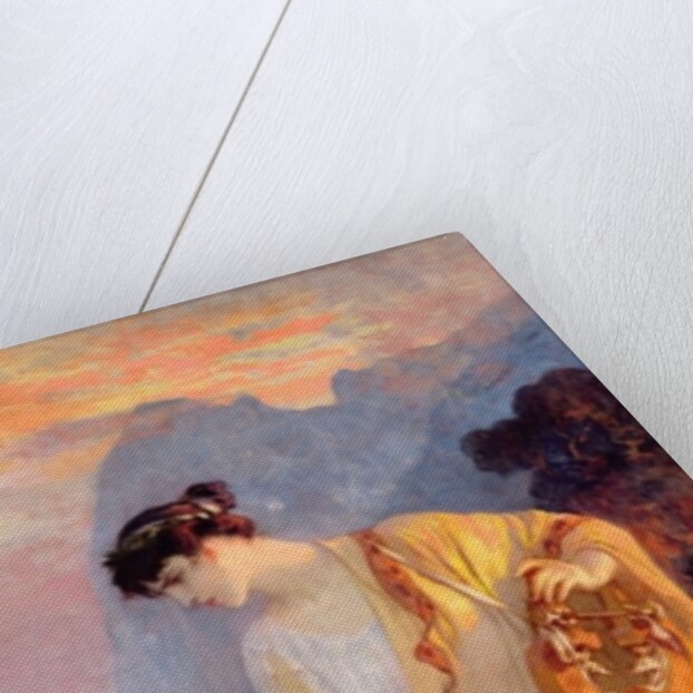 Sappho c. 1910 by Frederick Arthur Bridgman