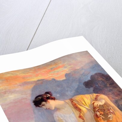 Sappho c. 1910 by Frederick Arthur Bridgman