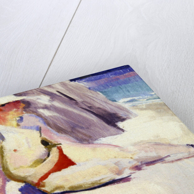 Sunbather on the Beach, Iona, 1928 by Francis Campbell Boileau Cadell