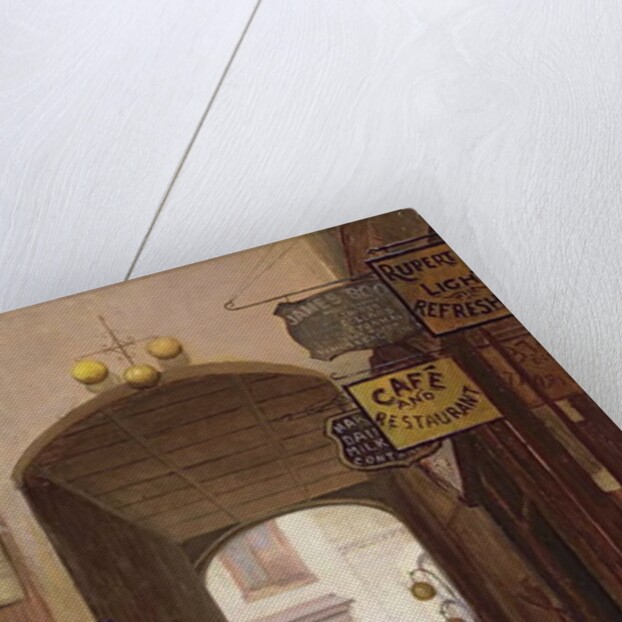 Rupert Court, Wardour Street by Rex Vicat Cole