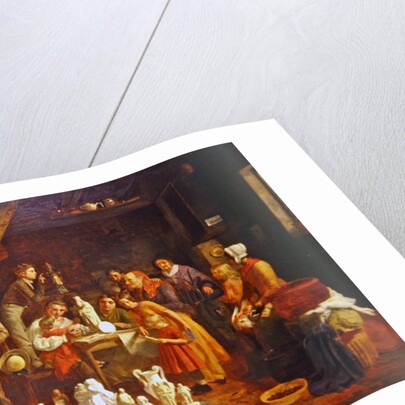 Italian Image - Boys at a Roadside Alehouse, 1849 by James Collinson