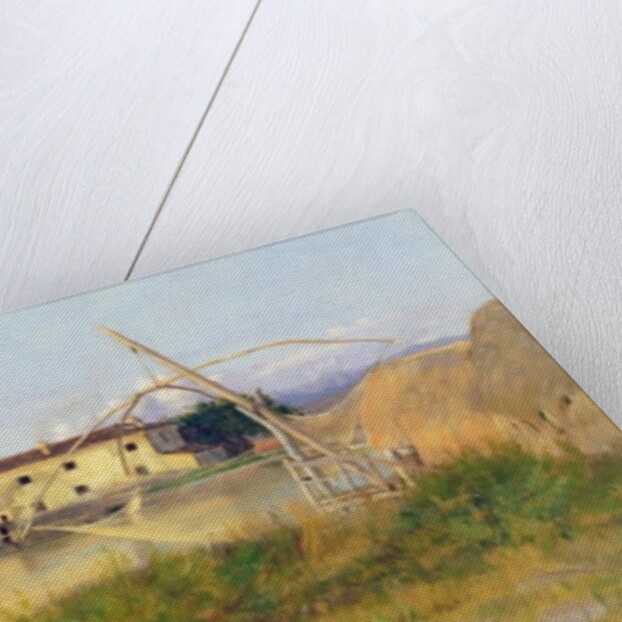 Etruscan Scene, the Carrara Mountains by Matthew Ridley Corbet