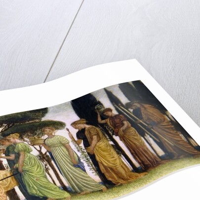 The Death of the Year, 1872 by Walter Crane