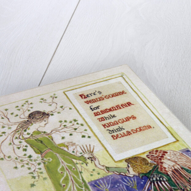 Here's Venus' Combe for Maidenhair, 1899 by Walter Crane