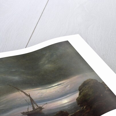 Volcano at Evening, Sicily by Johan Christian Dahl