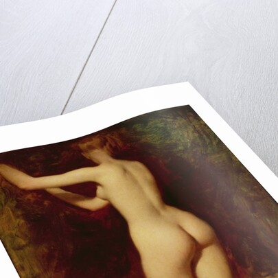 Female Nude from behind by William Etty